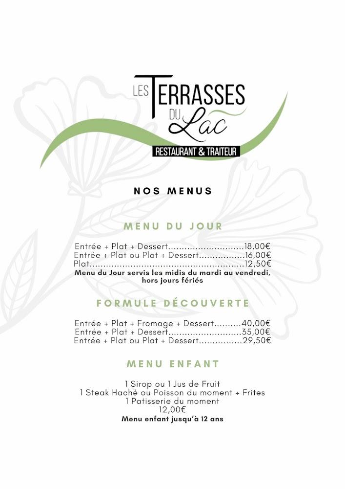 Les Terrasses du Lac - Menu Image 2